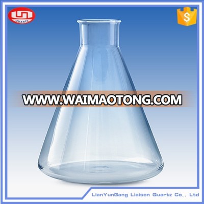 Lab glassware Boro3.3 Erlenmeyer glass conical flask erlenmeyer flasks with cheaper price