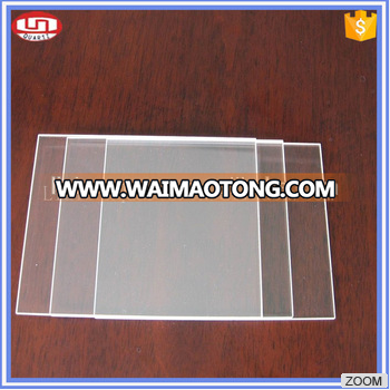 Rectangular Heat Resistant transparent UV quartz glass plate