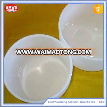 Wholesale opaque high temperature fused silica quartz crucible from China